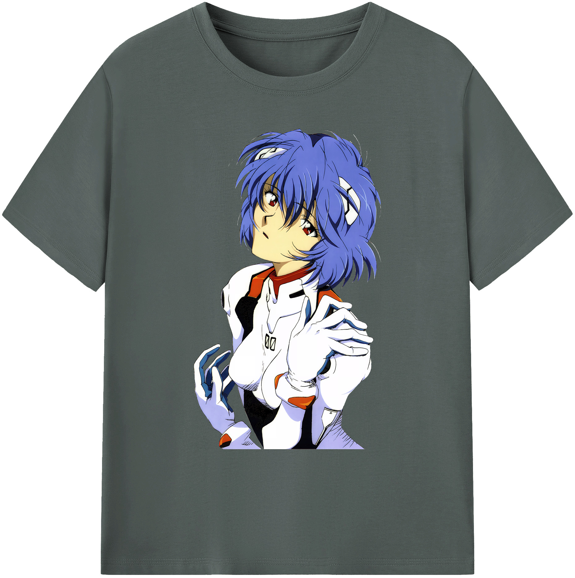 （画像用） EVA 新世紀エヴァンゲリオン 綿100％ メンズ半袖Tシャツ｜肌触りやわらか＆通気性